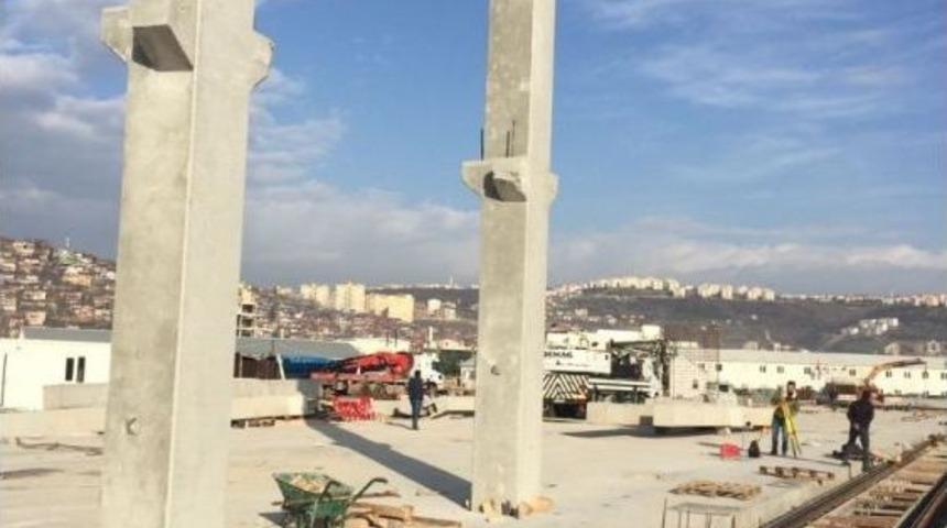 Ak&ccedil;aray Tramvay Ara&ccedil;ları Bakım Onarım Depo Sahası &Ccedil;alışmaları Devam Ediyor