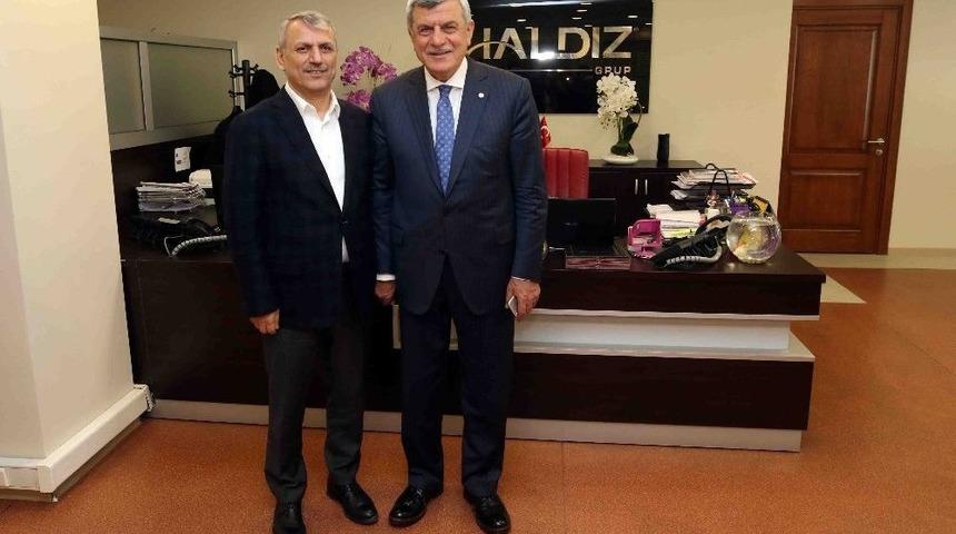 Başkan Karaosmanoğlu, Haldız Grup&rsquo;u Ziyaret Etti