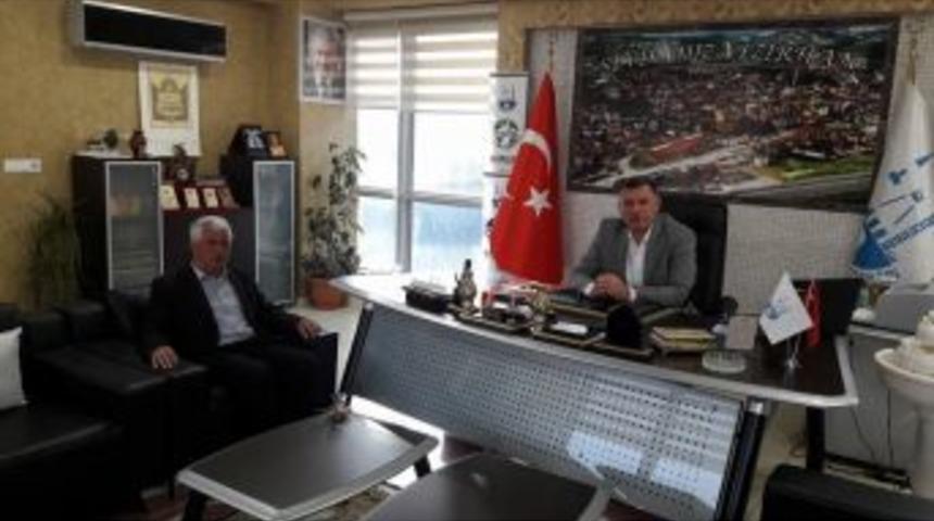 Başkan Duymuş&rsquo;a Başkan &Ccedil;ağlayan&rsquo;dan Ziyaret