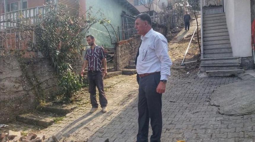 Başkan Duymuş, &Ccedil;alışmaları Yerinde İnceledi