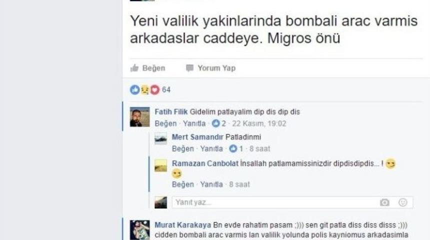 Patlamadan 2 Gün Önce Dikkat Çeken ’bombalı Araç Var’ Paylaşımı