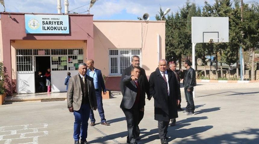 Erdemli Belediyesinden Eğitim Kurumlarına Hizmet Desteği