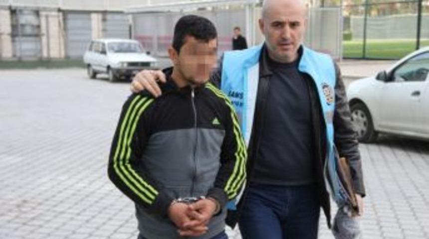 Asfalt Kesme Makinesini &Ccedil;alarken Yakalandı