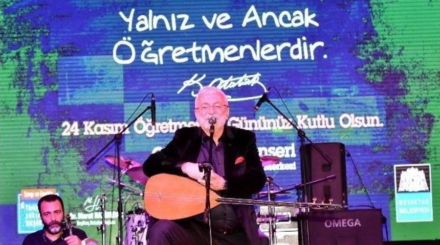 Onur Akın &Ouml;ğretmenler İ&ccedil;in Beşiktaş&rsquo;ta Sahne Aldı