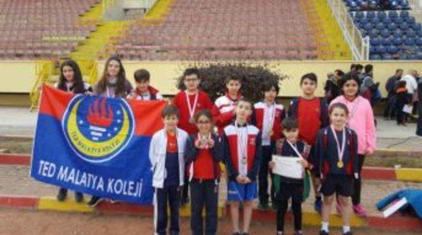 Ted Malatya Koleji Okullar Arası Modern Pentatlon Yarışlarında İl Birincisi Oldu