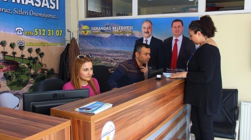 Samandağ Belediyesi&rsquo;nden Personele Sağlık Taraması