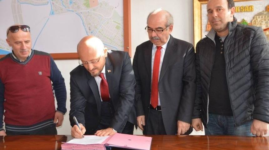 Niksar&rsquo;da Ağa&ccedil;landırma Protokol&uuml; İmzalandı