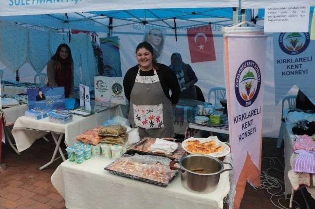 Emektar Kadınlar El Emeği G&ouml;z Nuru &Uuml;r&uuml;nlerini Satışa Sundu