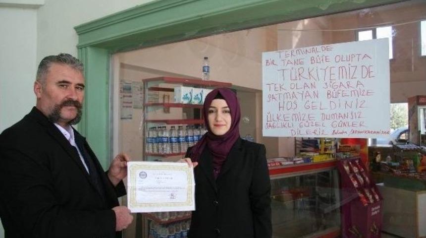 (&ouml;zel Haber) Aylık 2 Bin Liralık K&acirc;rdan Vazge&ccedil;erek Sigara Satmıyor