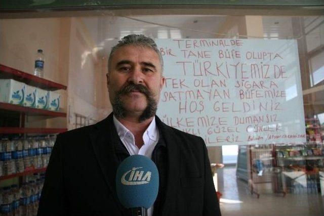 (özel Haber) Aylık 2 Bin Liralık Kârdan Vazgeçerek Sigara Satmıyor