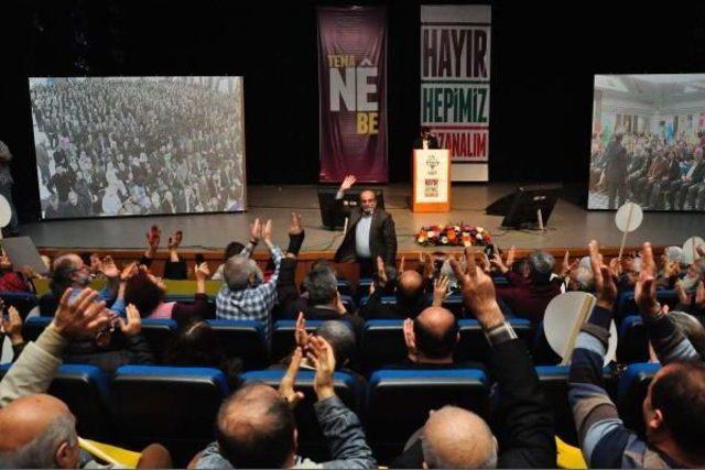 Hdp'li Önder: Hayır Oyu Çoktan Çıkmıştır Ama Zalimlerin Haberi Yok