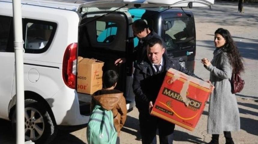 &ldquo;eğitime Bir Katkıda Senden&rdquo; Projesi &Ouml;ğrencilerin Y&uuml;z&uuml;n&uuml; G&uuml;ld&uuml;rd&uuml;