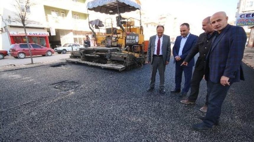 Beyşehir&rsquo;de Şehit İbrahim Bey Caddesi Asfaltlanıyor