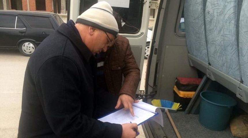 Sorgun&rsquo;da Okul Servis Ara&ccedil;ları Denetlendi