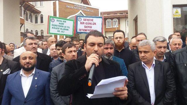 Sakarya’da Okul Müdürü Öğrenci Velisi Tarafından Darp Edildi