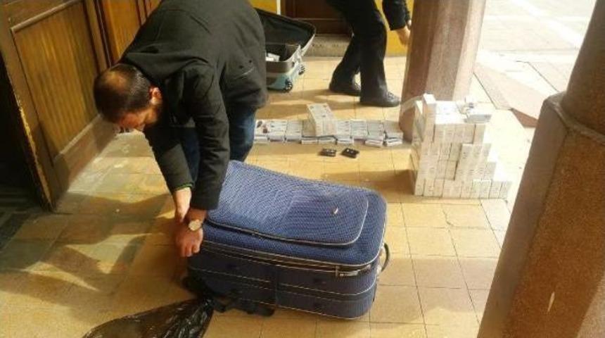 Malatya Garı'nda 2 Bin 400 Paket Ka&ccedil;ak Sigara Ele Ge&ccedil;irildi