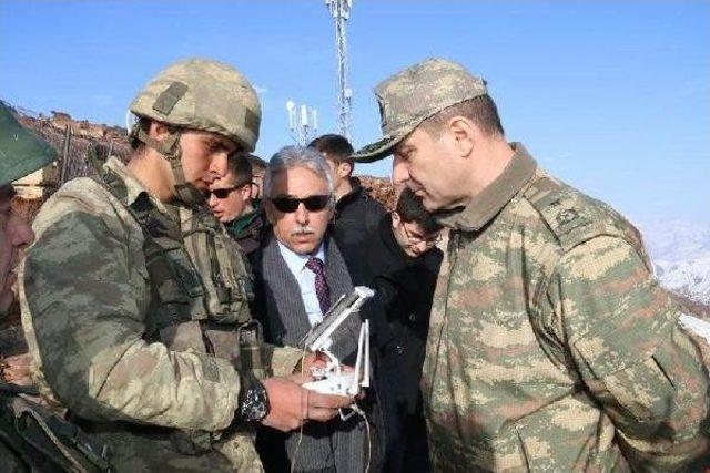 Hakkari Valisi Toprak tan Kaletepe Kahramanlarına Ziyaret 3