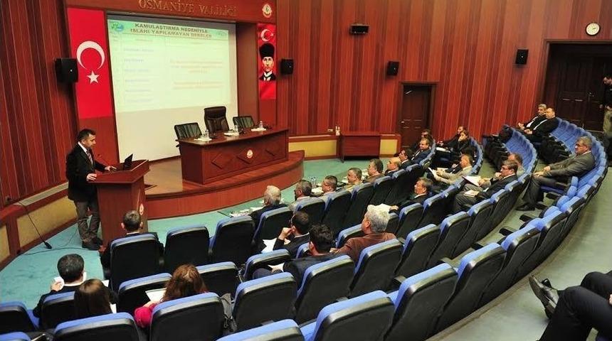 Osmaniye Su Y&ouml;netimi Koordinasyon Kurulu Toplantısı Yapıldı