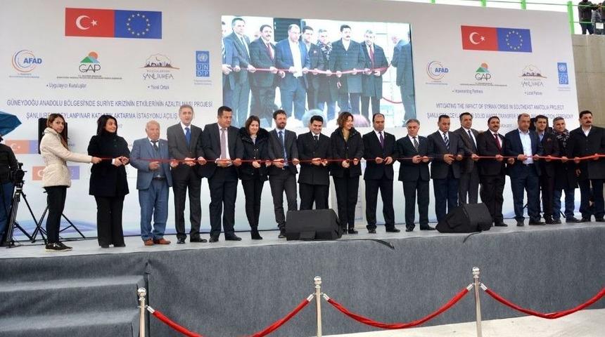 Ceylanpınar Katı Atık İstasyonu Hizmete A&ccedil;ıldı