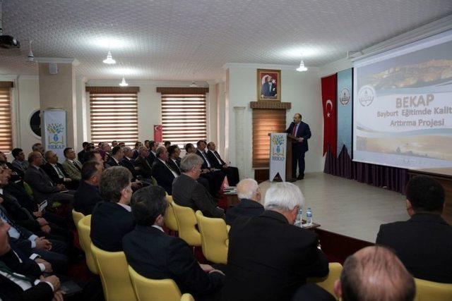 Bayburt’ta Eğitimde Kaliteyi Artırma Projesi