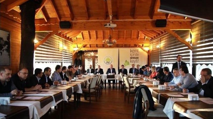 Saski M&uuml;d&uuml;r&uuml; Keleş, Kurum Şube M&uuml;d&uuml;rleriyle Bir Araya Geldi