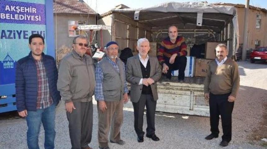 Şehit Kaymakam Safit&uuml;rk'&uuml;n Eşyası, Eşinin Memleketi Akşehir'e Getirildi