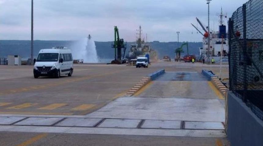 Gemide Ter&ouml;rist Saldırıya Karşı Tatbikat