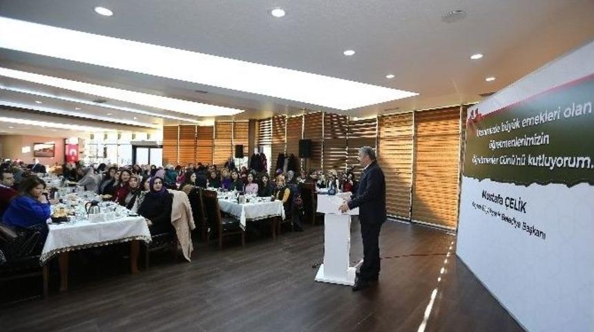 Başkan &Ccedil;elik Kaymek &Ouml;ğretmenleri İle Bir Araya Geldi