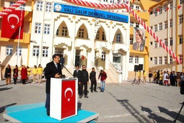 Bakanlar İsmet Yılmaz Ve Bülent Tüfenkci, Malatya'da Okul Açılışına Katıldı