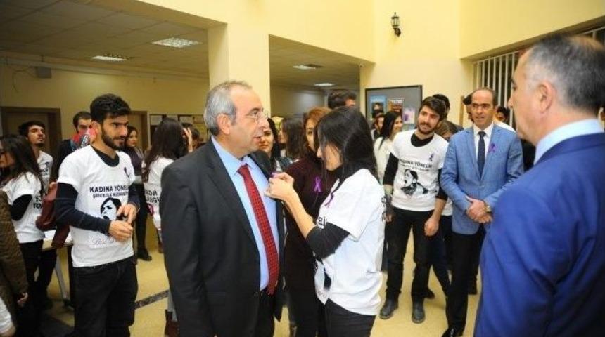 Yyü’de ‘kadına Karşı Şiddet’ Konulu Sergi