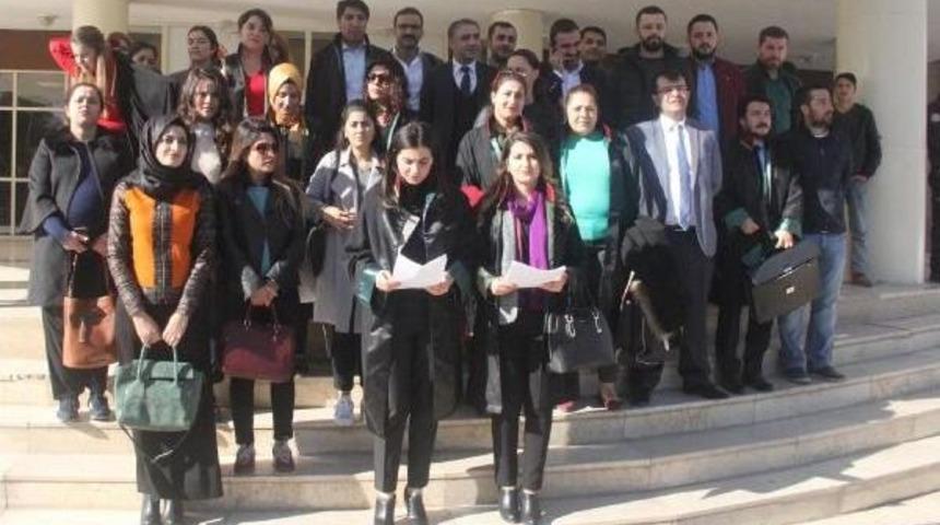 Şanlıurfa&rsquo;Da, Kadın Avukatlardan Şiddet Protestosu