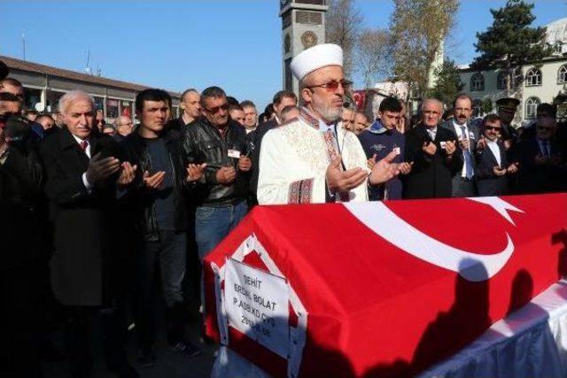 Fırat Kalkanı Şehidi Astsubay Son Yolculuğuna Uğurlandı