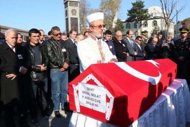 Fırat Kalkanı Şehidi Astsubay Son Yolculuğuna Uğurlandı