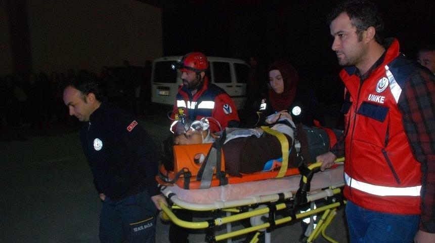 Tokat&rsquo;ta Gece Yangın Tatbikatı