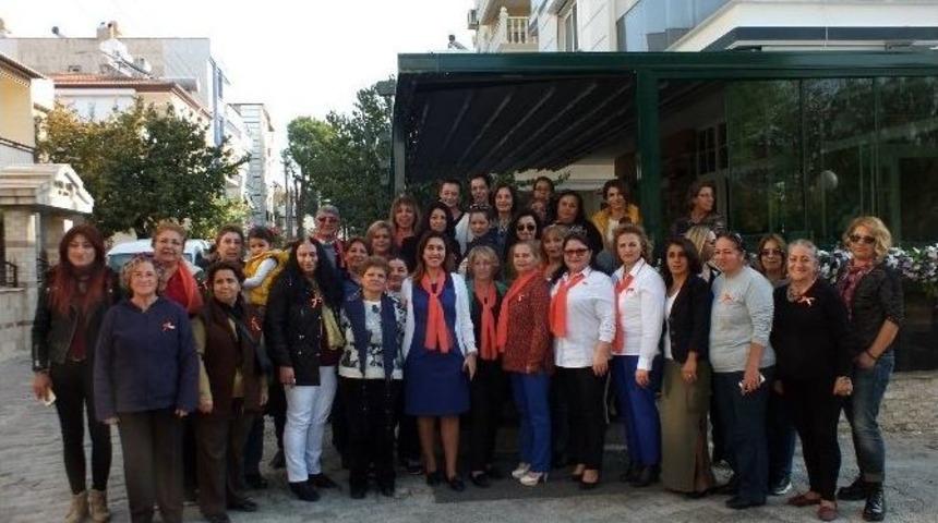 Didim Kadın Meclisi &Uuml;yeleri Turuncu Rozetle Dikkate &Ccedil;ekecek