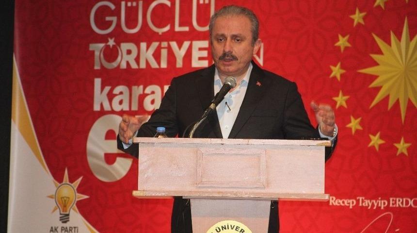 Tbmm Anayasa Komisyonu Başkanı Şentop: "yeni Sistem İstikrar &Uuml;retiyor"