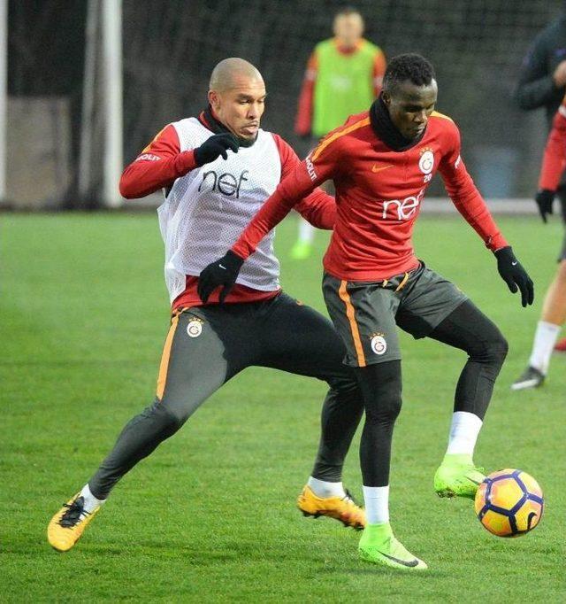 Galatasaray Çift Antrenman Yaptı