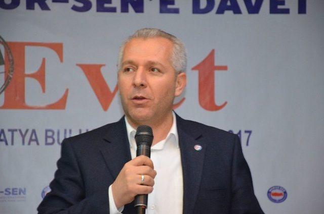 ’memur-sen’e Davet Tercih Evet’ Konferansı