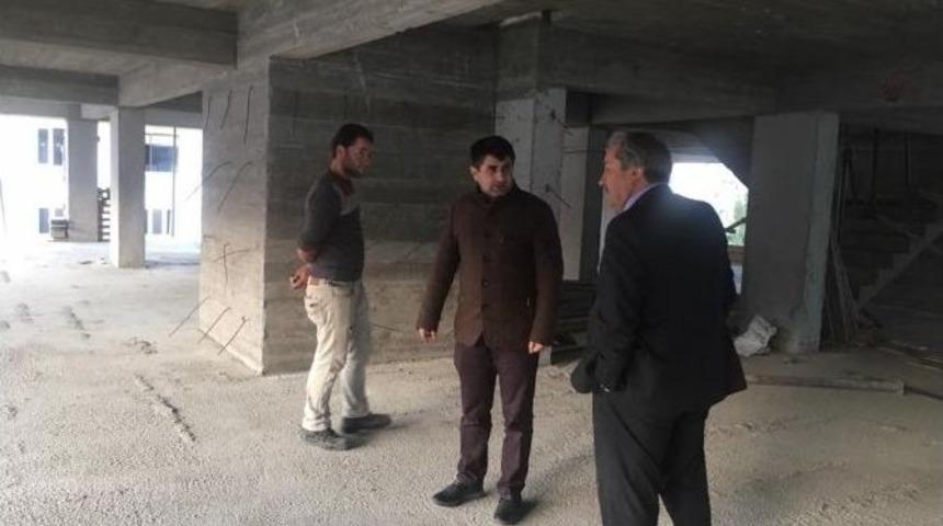 Başkan Şahin&rsquo;den İl&ccedil;eye Değer Katacak İnşaat Alanında İnceleme