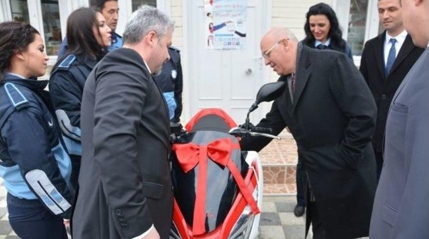 S&uuml;leymanpaşa Belediyesi Zabıta M&uuml;d&uuml;rl&uuml;ğ&uuml;&rsquo;ne Motosiklet Hibe Edildi