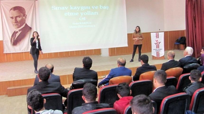 Araban&rsquo;da &Ouml;ğrencilere Kaygısı Ve Baş Etme Yolları Anlatıldı