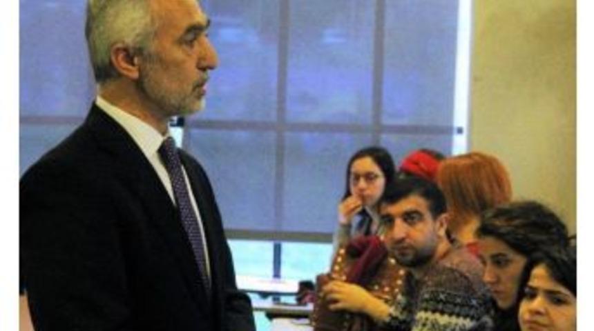 Kağıthane Belediye Başkanı Fazlı Kılı&ccedil;, Nişantaşı &Uuml;niversitesinde