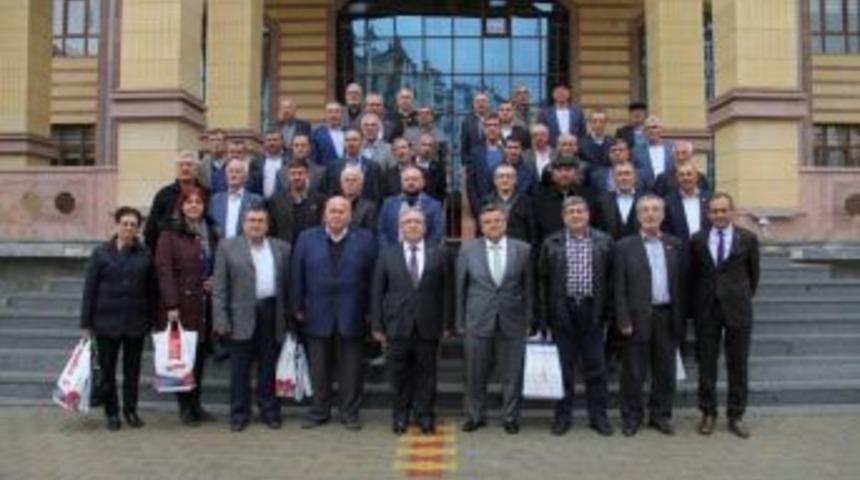 Başkan Yağcı Ve Muhtarlar K&uuml;tahya&rsquo;da