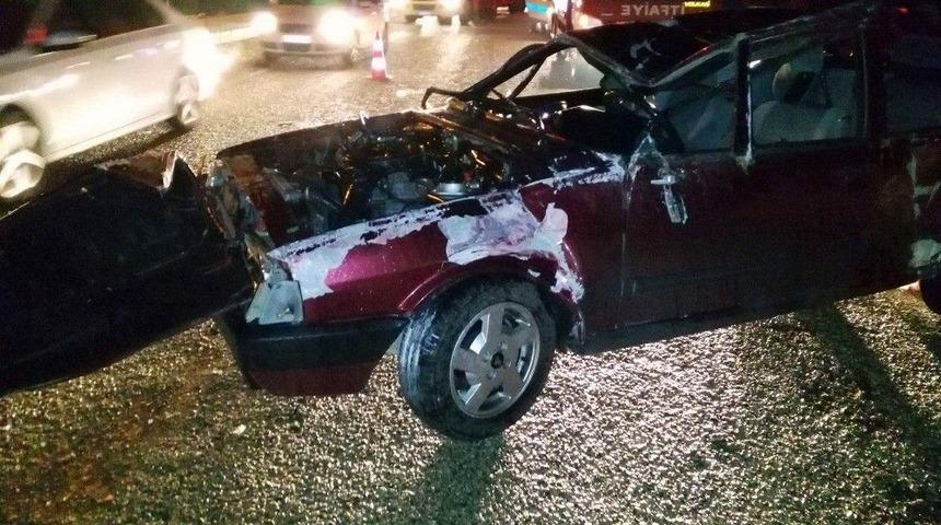 -antalya&rsquo;da Trafik Kazası: 1 &Ouml;l&uuml;