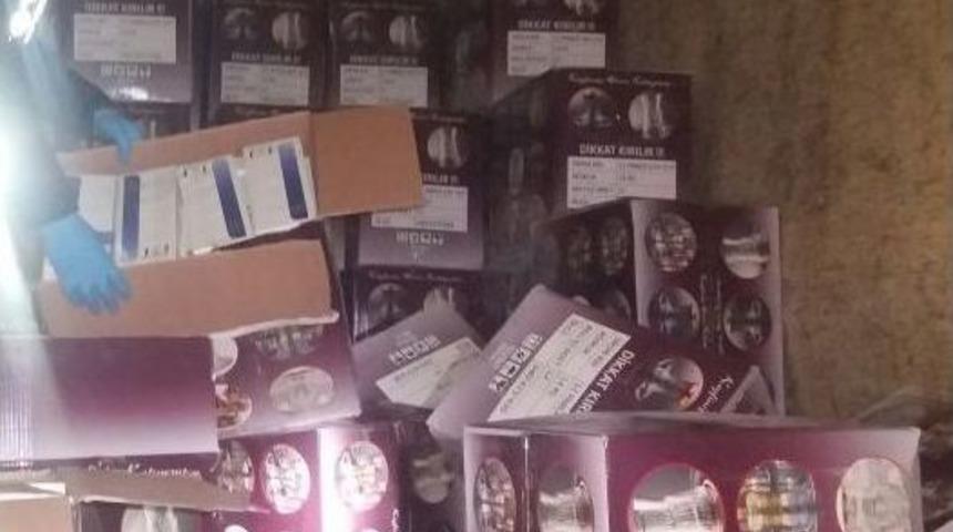 196 Bin Liralık Ka&ccedil;ak Sigara Ele Ge&ccedil;irildi