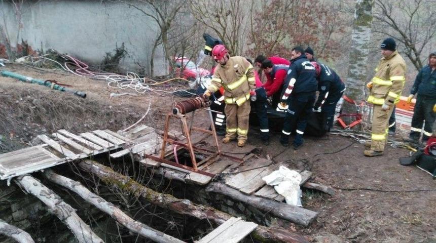 40 Metrelik Kuyuya D&uuml;şen Gen&ccedil; Hayatını Kaybetti