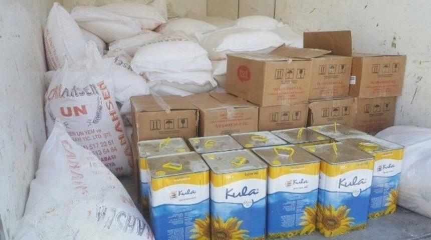 Simav&rsquo;dan Halep&rsquo;e Yardım