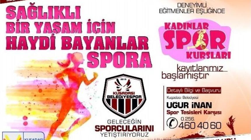 Kuşadası Belediyespor&rsquo;dan Engelliler Ve Kadınlar İ&ccedil;in Spor Kursları