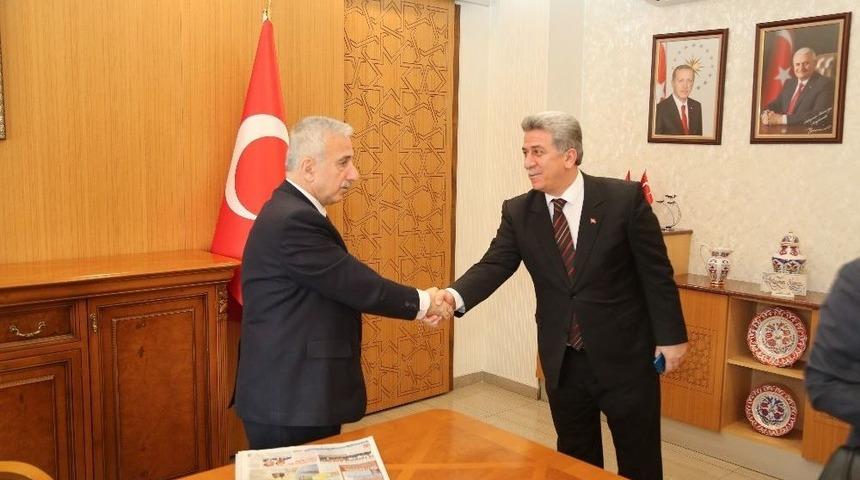 Vali Kamçı’ya Deprem Haftası Ziyareti