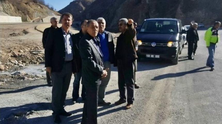 Erkenek İçme Suyu İsale Hattı Yenileme Çalışmaları İncelendi